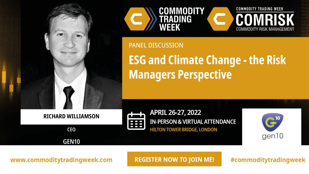 ESG and Climate Change - the risk manager's perspective